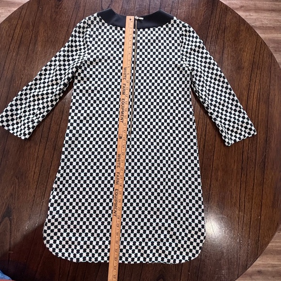 Kate Spade Kassia shift dress silk blend geo dot print size XS - Picture 14 of 16